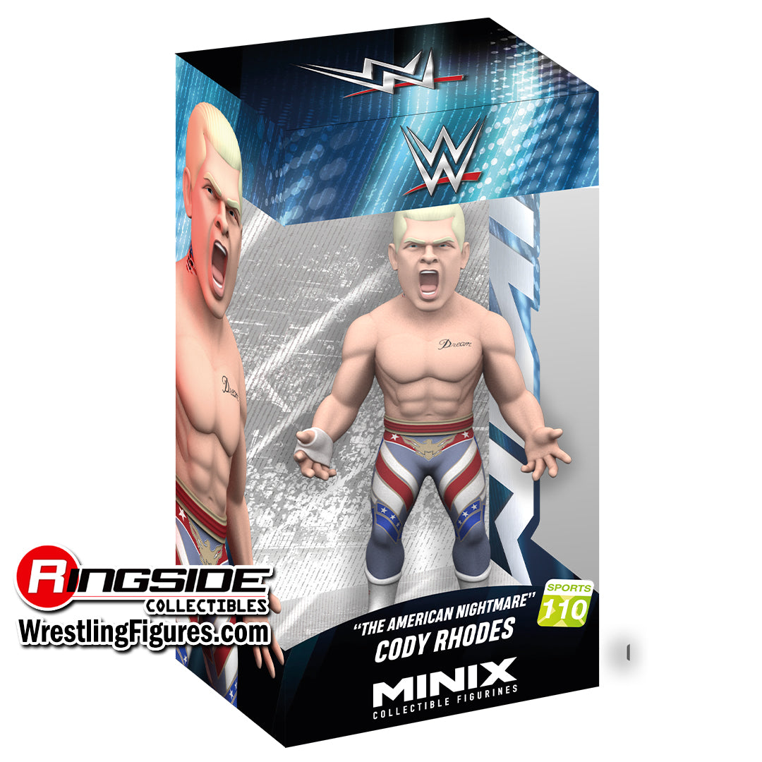 2025 WWE Minix Collectible Figurine Series 1 Sports #110 "The American Nightmare" Cody Rhodes