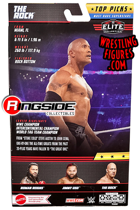 2023 WWE Mattel Elite Collection Top Picks The Rock