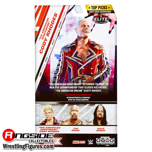 2024 WWE Mattel Elite Collection Top Picks Cody Rhodes