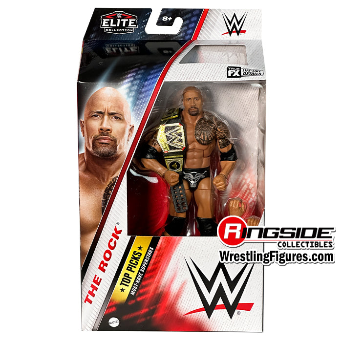 2024 WWE Mattel Elite Collection Top Picks The Rock – Wrestling