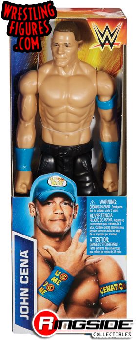2015 WWE Mattel 12" [Unbranded] John Cena [With Blue Arm Bands]