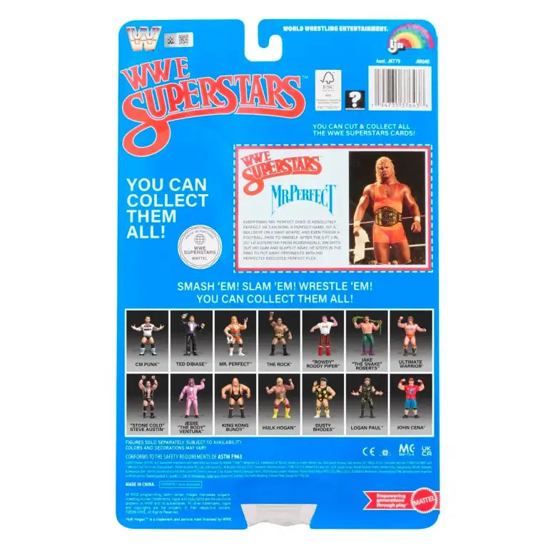 2026 Mattel LJN WWE Superstars Series 4 Mr. Perfect