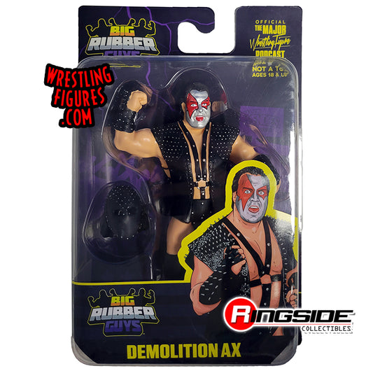 2023 Major Wrestling Figure Podcast Big Rubber Guys Series 2 Demolition Ax