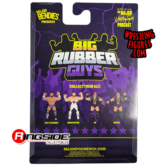 2023 Major Wrestling Figure Podcast Big Rubber Guys Series 2 Demolition Ax