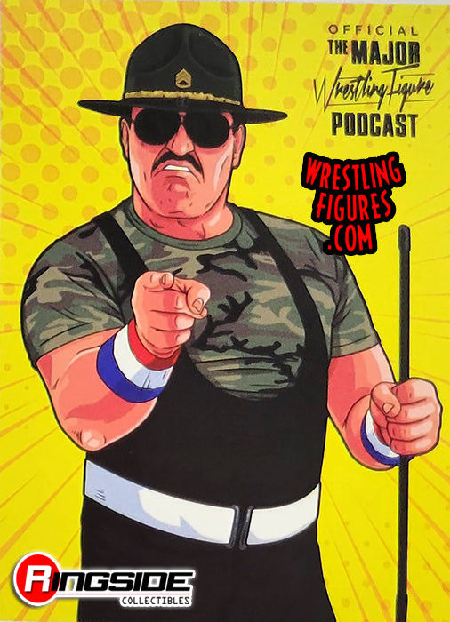 2024 Major Wrestling Figure Podcast Major Bendies Sgt. Slaughter [Exclusive]