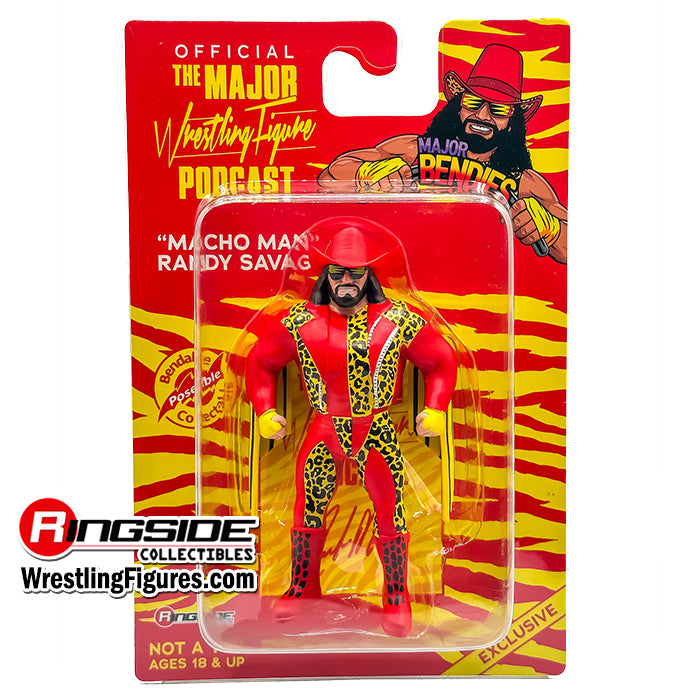 2024 Major Wrestling Figure Podcast Major Bendies "Macho Man" Randy Savage [Exclusive]