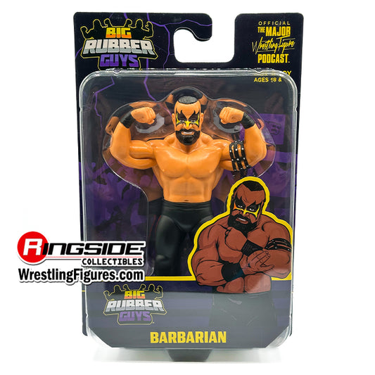 2024 Major Wrestling Figure Podcast Big Rubber Guys Series 7 Powers of Pain Barbarian