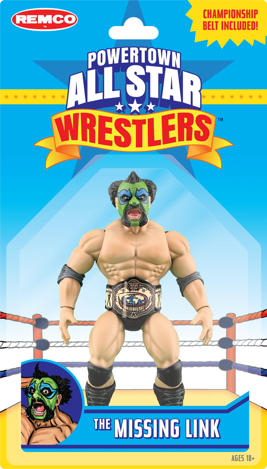 2024 PowerTown Remco All-Star Wrestlers Series 1 The Missing Link
