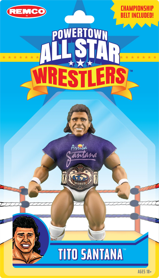 2024 PowerTown Remco All-Star Wrestlers Series 1 Tito Santana