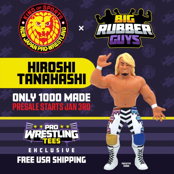 2026 MAJOR NJPW x Big Rubber Guys Hiroshi Tanahashi