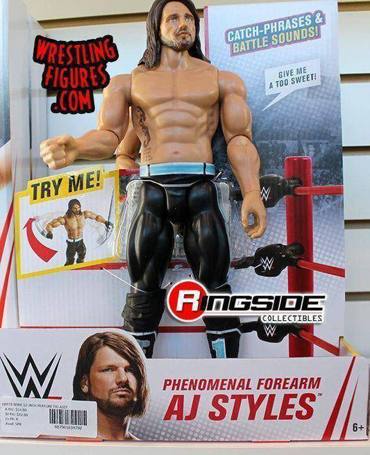 Unreleased WWE Mattel 12" "Phenomenal Forearm" AJ Styles