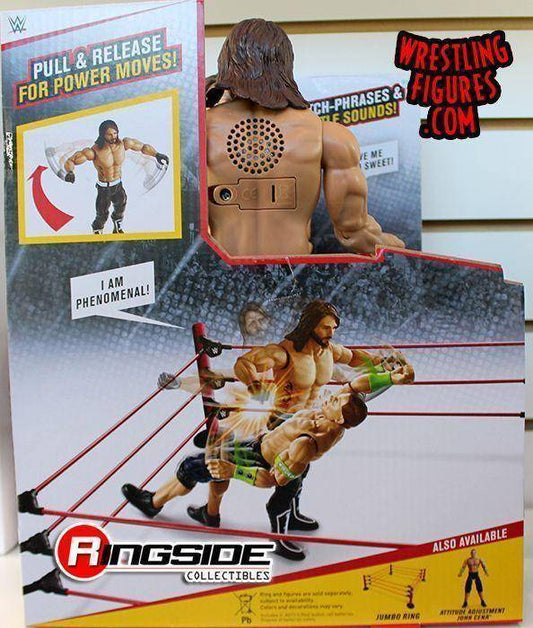 Unreleased WWE Mattel 12" "Phenomenal Forearm" AJ Styles