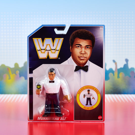 2024 WWE Mattel Creations Exclusive Retro Series 15 Muhammad Ali