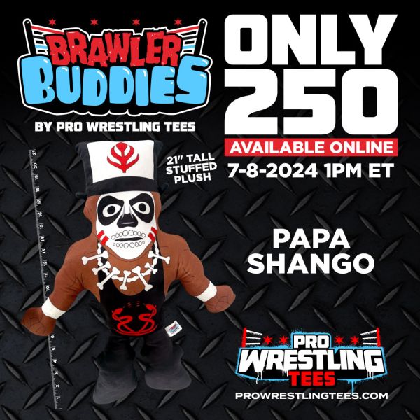 2024 Pro Wrestling Tees Brawler Buddies Papa Shango