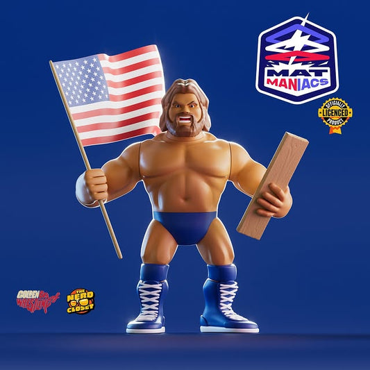 Nerd Closet Mat Maniacs Hacksaw Jim Duggan