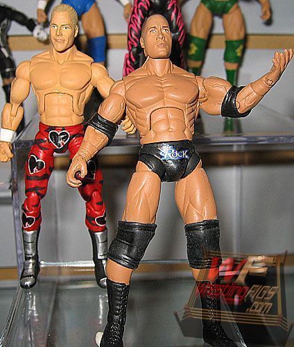 Unreleased WWE Jakks Pacific Deluxe Build 'N' Brawl Shawn Michaels [With Red Tights]