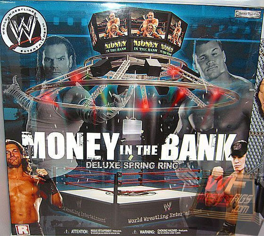 Unreleased WWE Jakks Pacific Money in the Bank Deluxe Spring Ring