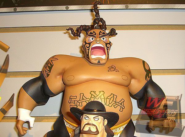 Unreleased WWE Jakks Pacific 8" Vinyl Aggression Umaga