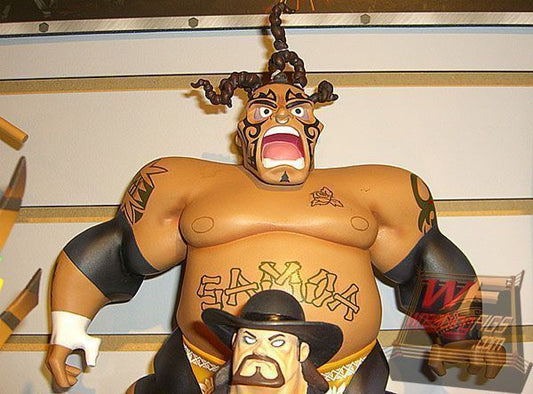 Unreleased WWE Jakks Pacific 8" Vinyl Aggression Umaga