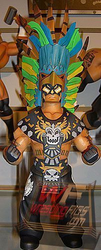 Unreleased WWE Jakks Pacific 8" Vinyl Aggression Rey Mysterio