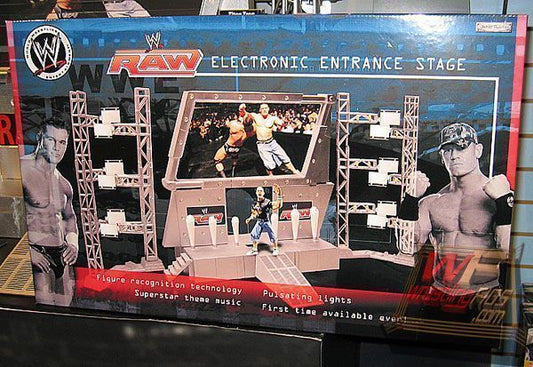 Unreleased WWE Jakks Pacific RAW Electronic Entrance Stage