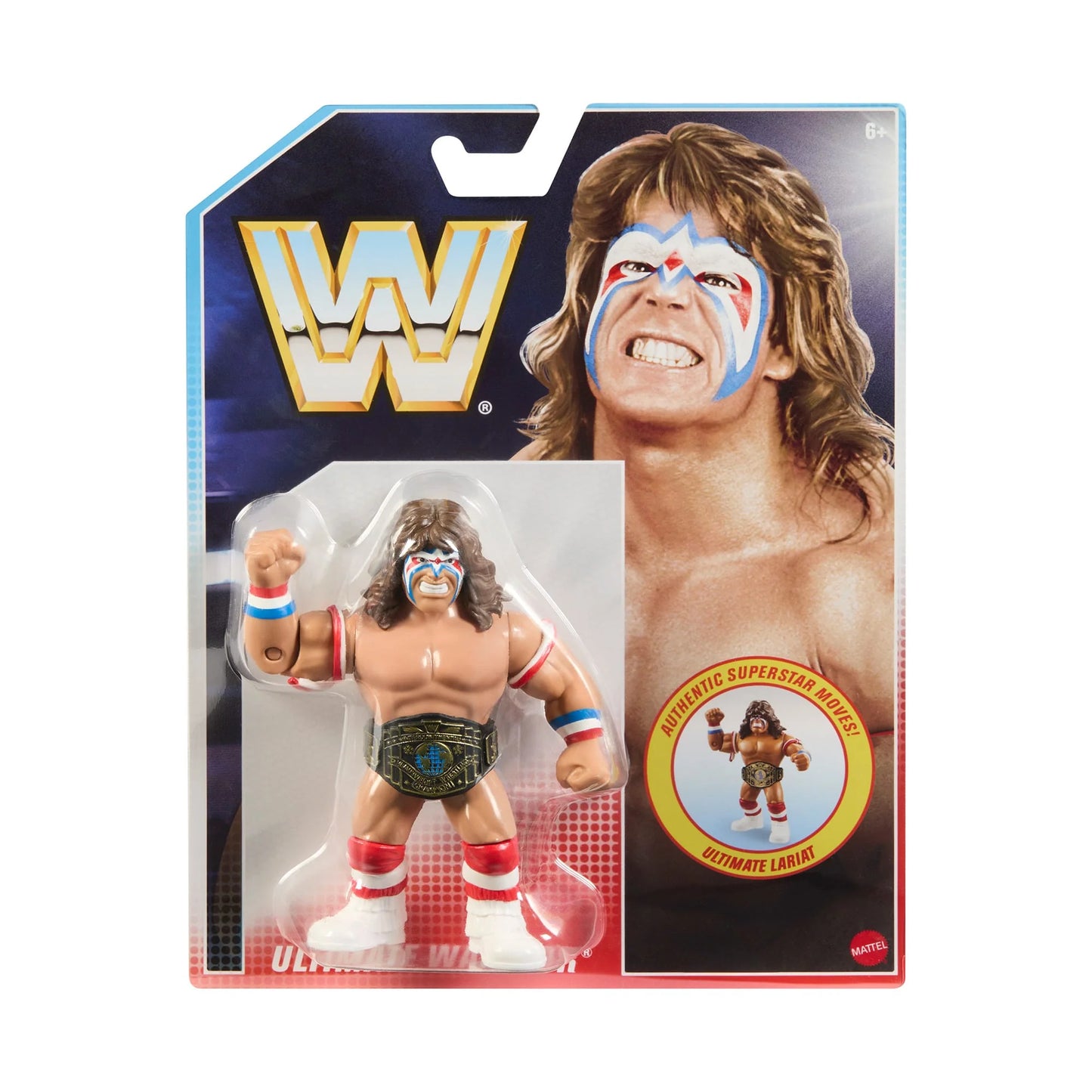 2025 WWE Mattel Creations Exclusive Retro Series 18 Ultimate Warrior