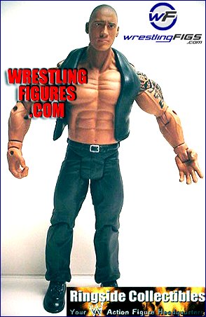 2003 WWE Jakks Pacific Ruthless Aggression Series 4 The Rock