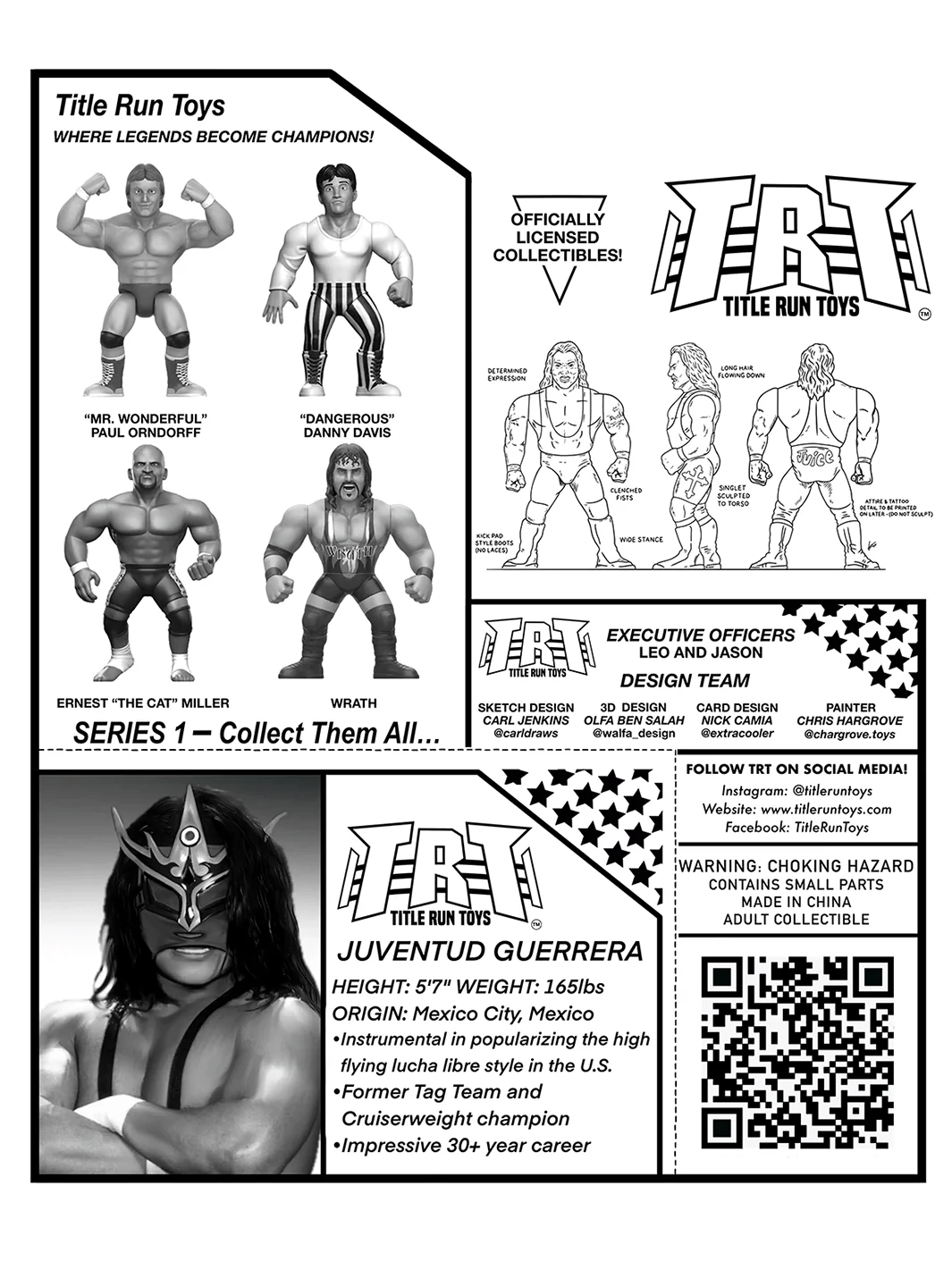 2025 Title Run Toys Series 1 Juventud Guerrera