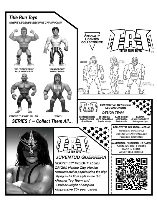 2025 Title Run Toys Series 1 Juventud Guerrera