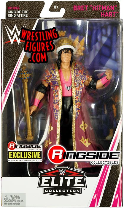 WWE Elite bret hart outlet lot