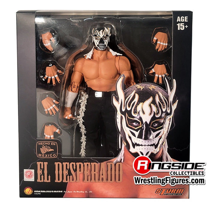 2024 NJPW Storm Collectibles Ringside Exclusive El Desperado [With White Mask]