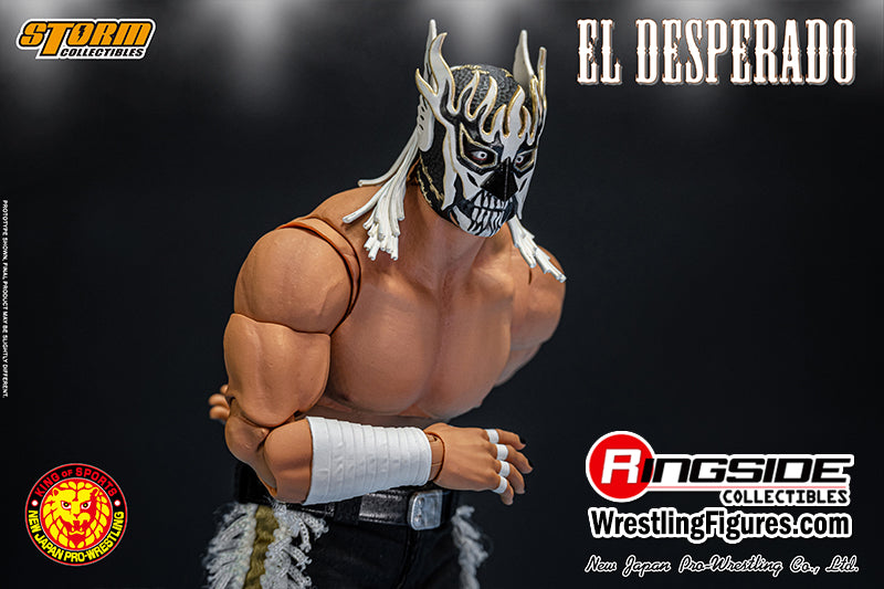 2024 NJPW Storm Collectibles Ringside Exclusive El Desperado [With White Mask]