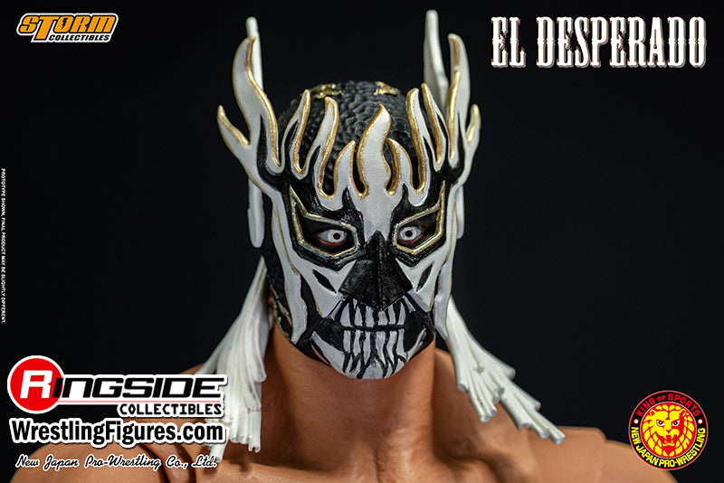 2024 NJPW Storm Collectibles Ringside Exclusive El Desperado [With White Mask]