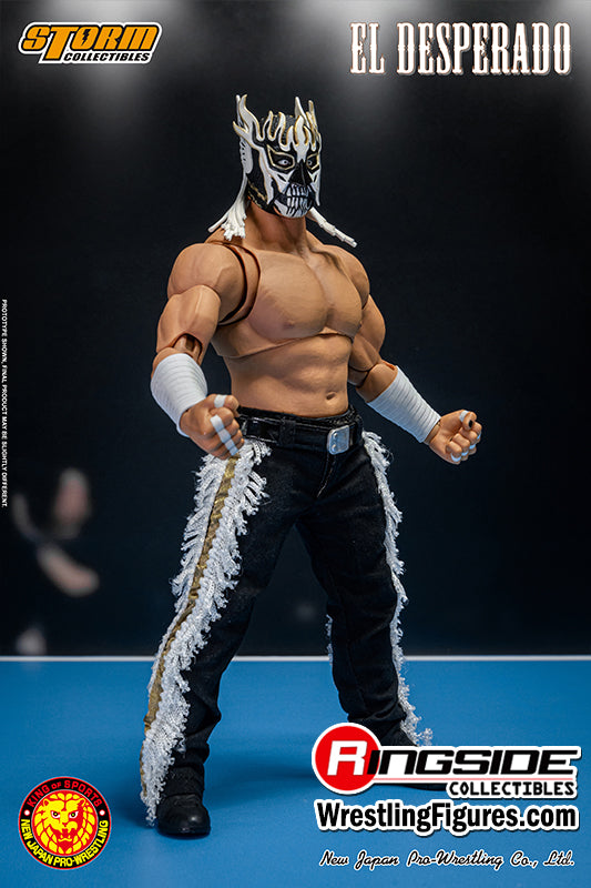 2024 NJPW Storm Collectibles Ringside Exclusive El Desperado [With White Mask]