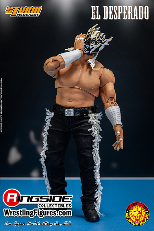 2024 NJPW Storm Collectibles Ringside Exclusive El Desperado [With White Mask]