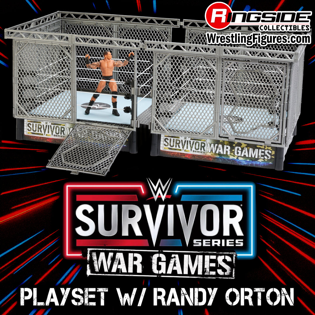 2025 WWE Mattel Main Event Survivor Series War Games [With Randy Orton, Exclusive]