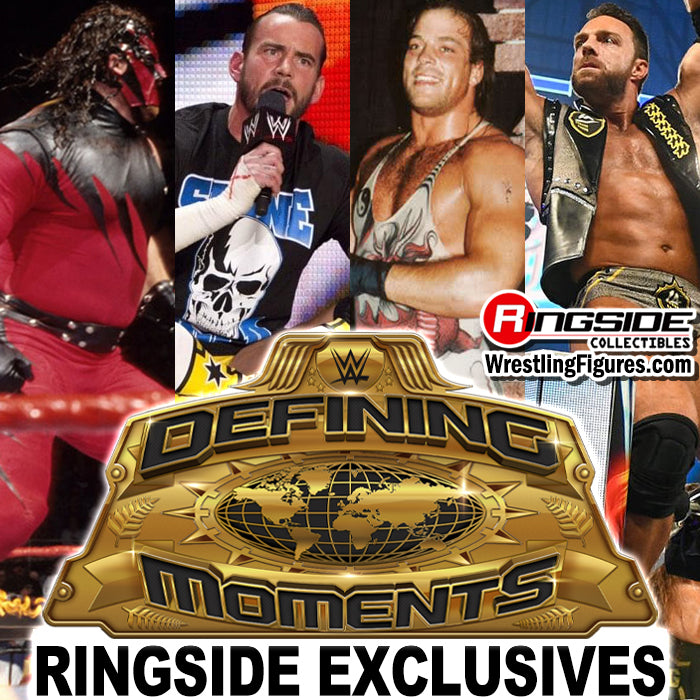 2024 WWE Mattel Ringside Exclusive Defining Moments 4-Pack