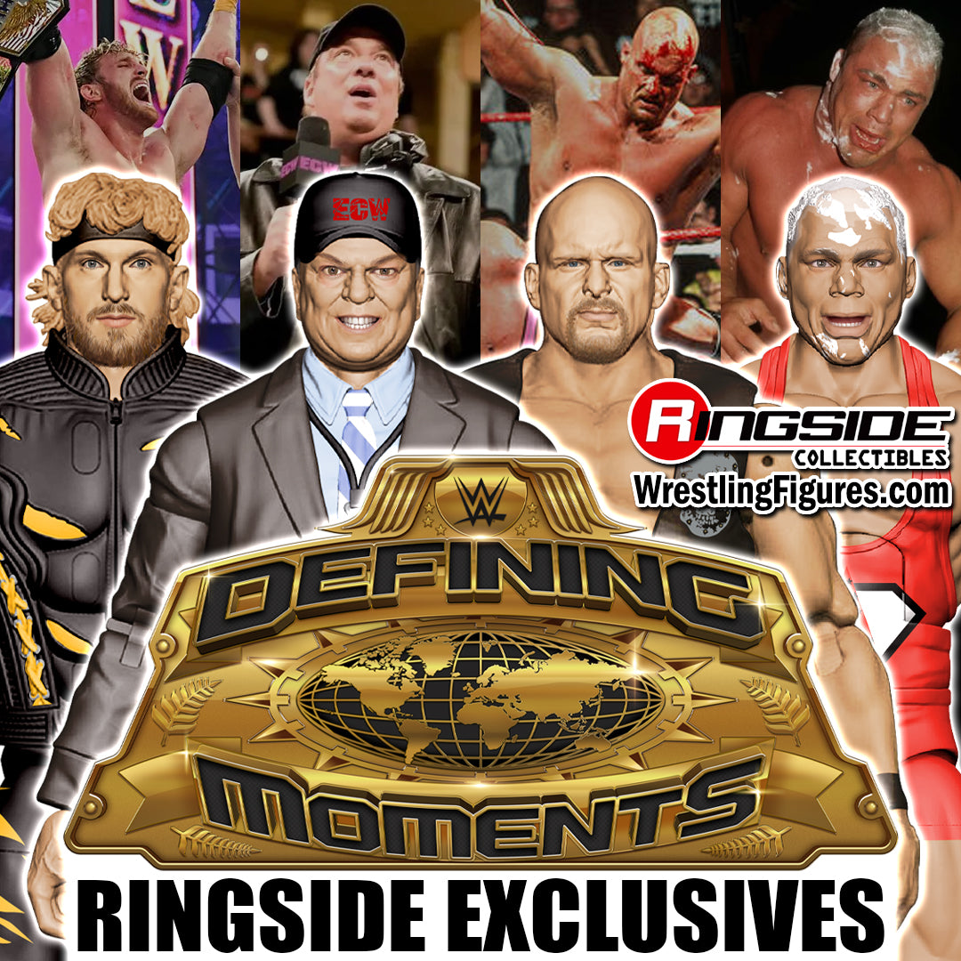 2025 WWE Mattel Elite Collection Ringside Exclusive Defining Moments 4-Pack