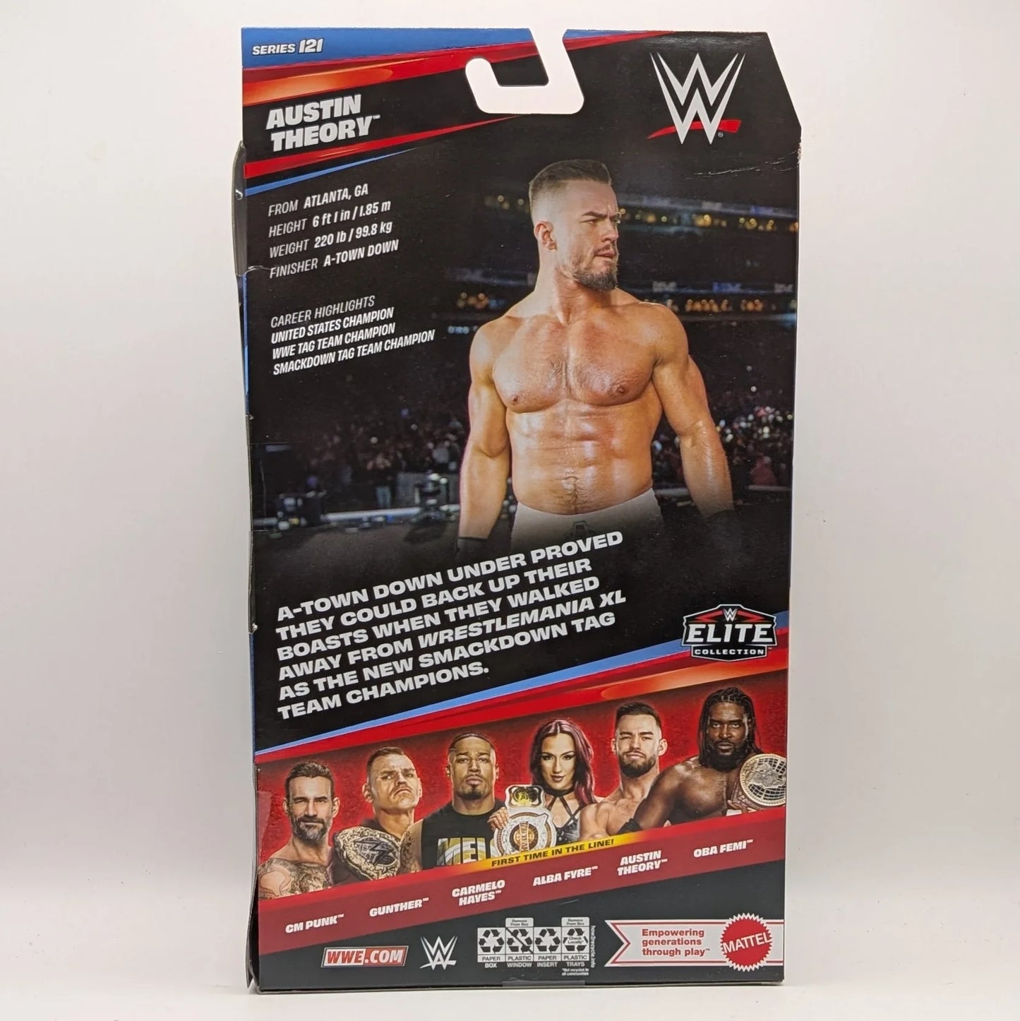 2025 WWE Mattel Elite Collection Series 121 Austin Theory