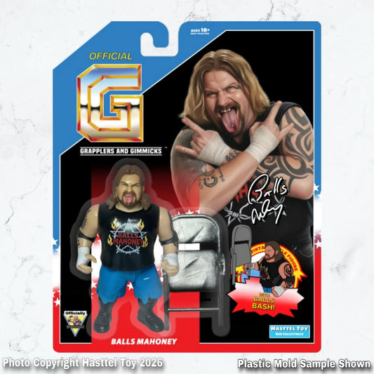 2026 Hasttel Toy Grapplers & Gimmicks Balls Mahoney