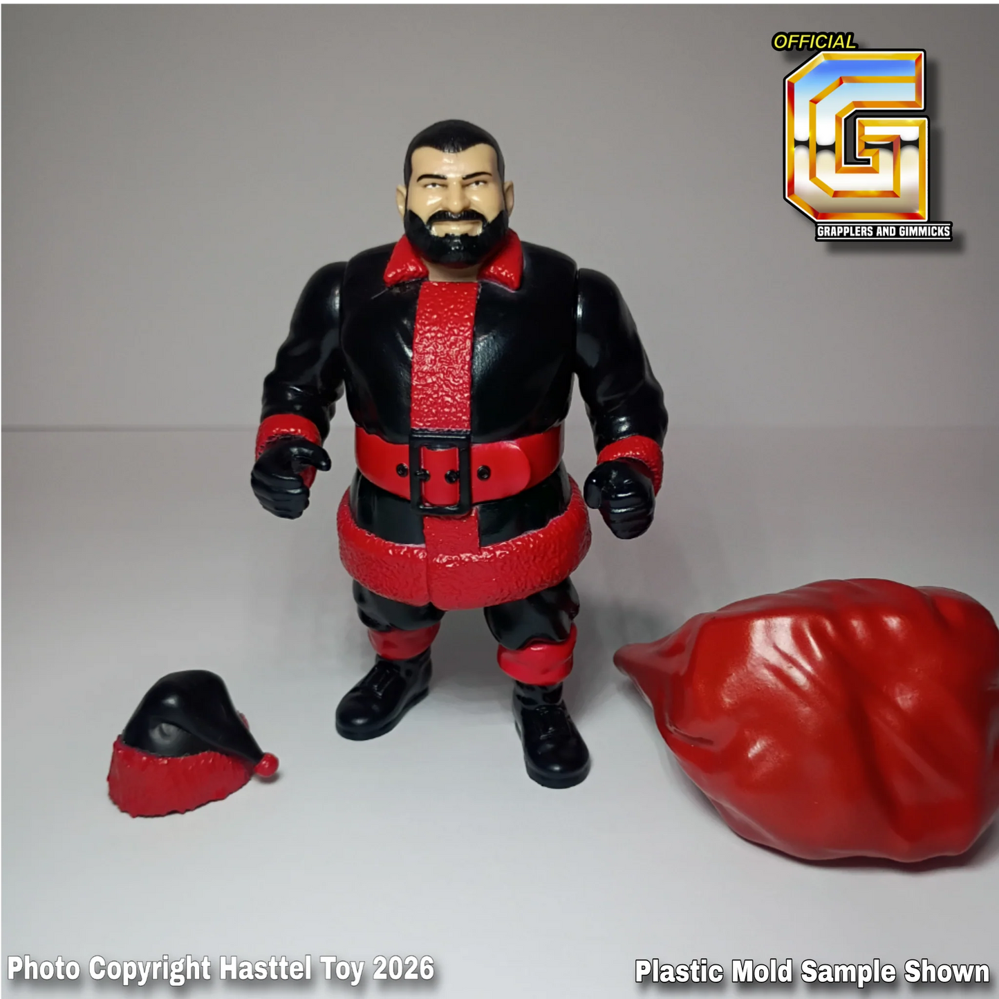 Xanta 2026 Hasttel Toy Grapplers & Gimmicks Xanta Klaus – Wrestling Figure ...