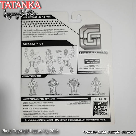 2025 Hasttel Toy Grapplers & Gimmicks Legacy Collection Tatanka [1994 Edition]
