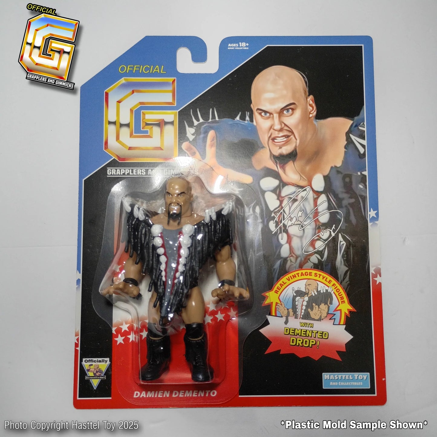 2025 Hasttel Toy Grapplers & Gimmicks Limited Edition Damien Demento