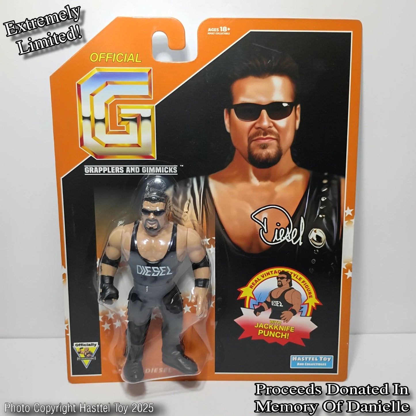 2025 Hasttel Toy Grapplers & Gimmicks Limited Edition Diesel [1994 Edition]