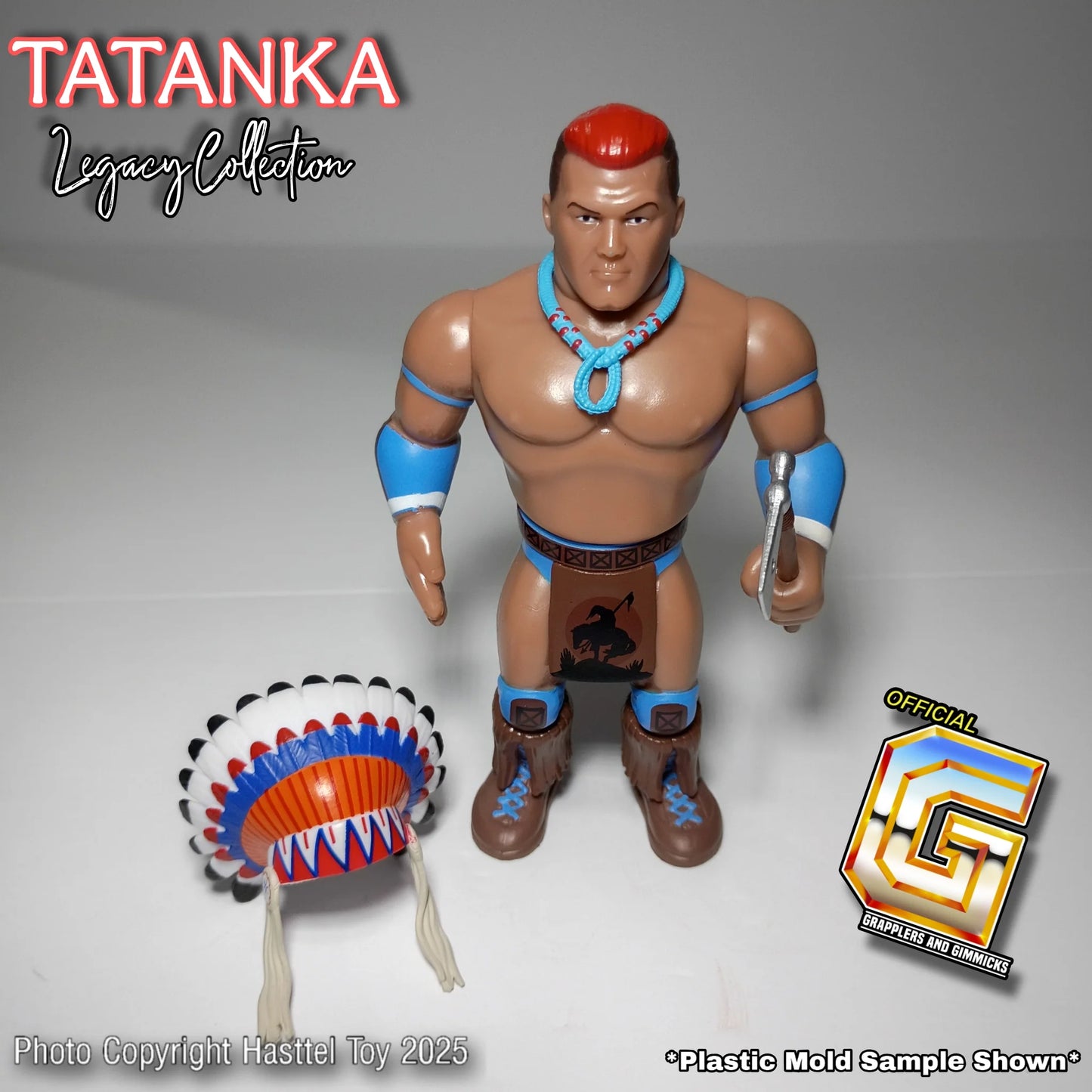 2025 Hasttel Toy Grapplers & Gimmicks Legacy Collection Tatanka [1993 Edition]
