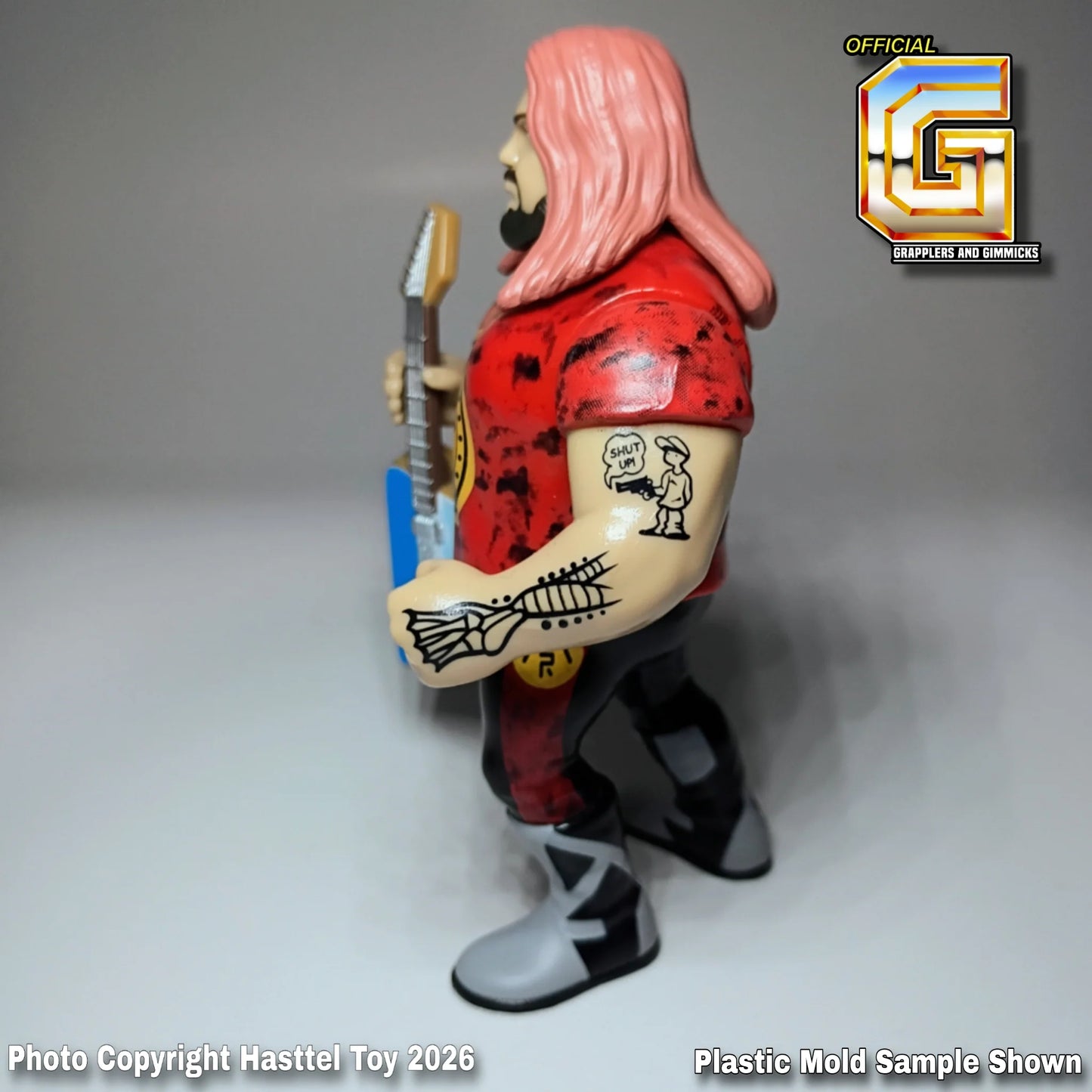 2026 Hasttel Toy Grapplers & Gimmicks Man Mountain Rock