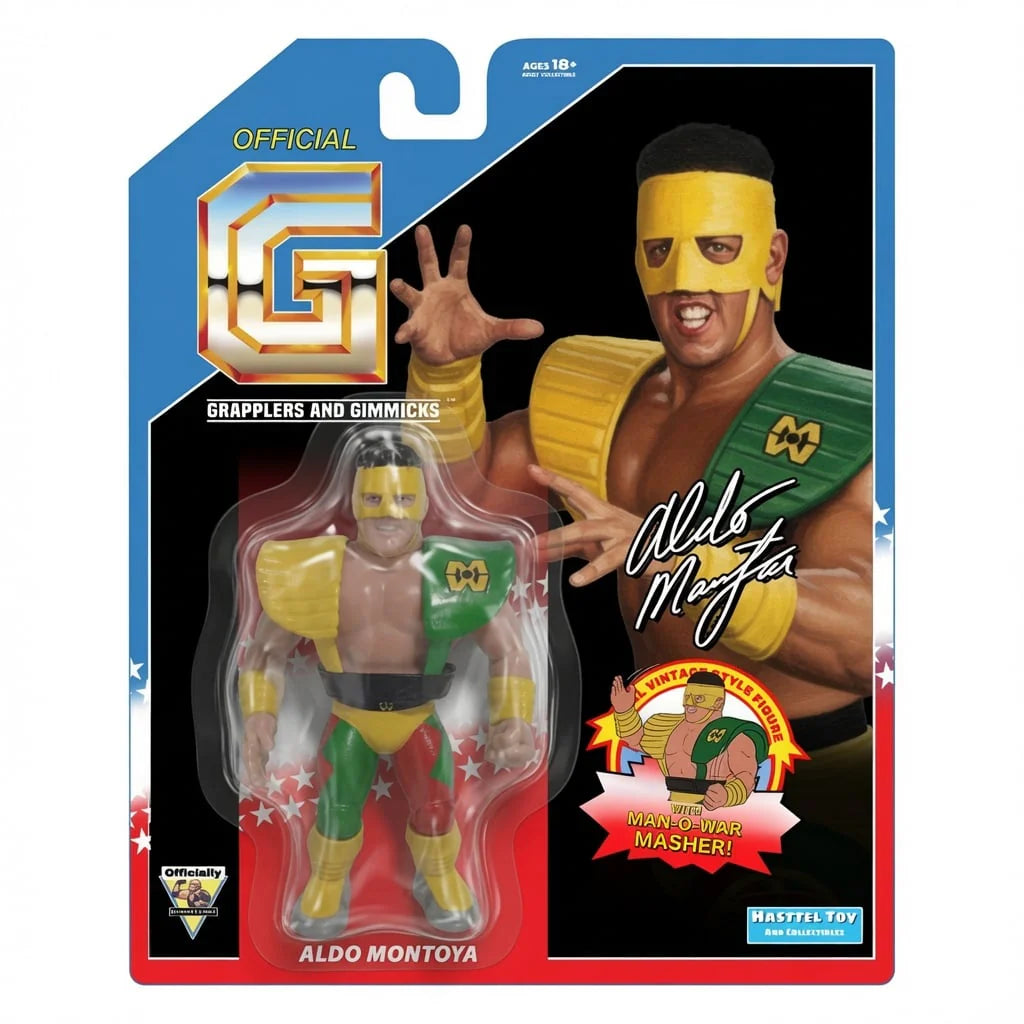2026 Hasttel Toy Grapplers & Gimmicks Aldo Montoya