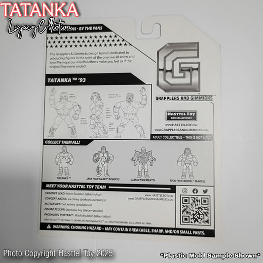 2025 Hasttel Toy Grapplers & Gimmicks Legacy Collection Tatanka [1993 Edition]