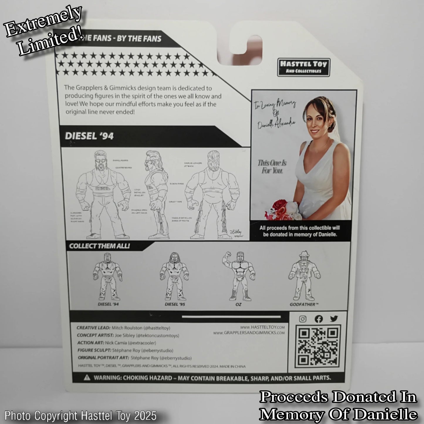 2025 Hasttel Toy Grapplers & Gimmicks Limited Edition Diesel [1994 Edition]