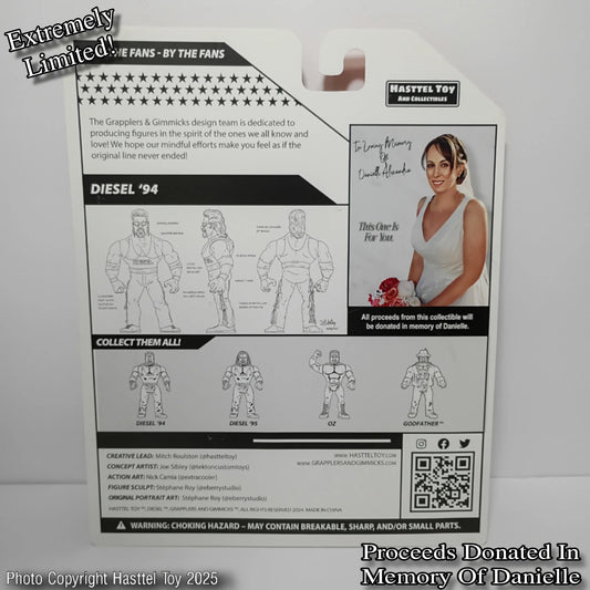 2025 Hasttel Toy Grapplers & Gimmicks Limited Edition Diesel [1994 Edition]